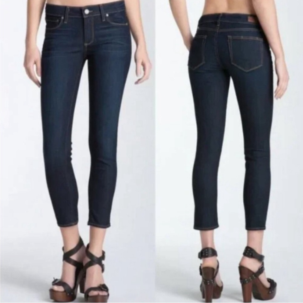 Paige Jeans Kylie Crop - Stream Jeans
